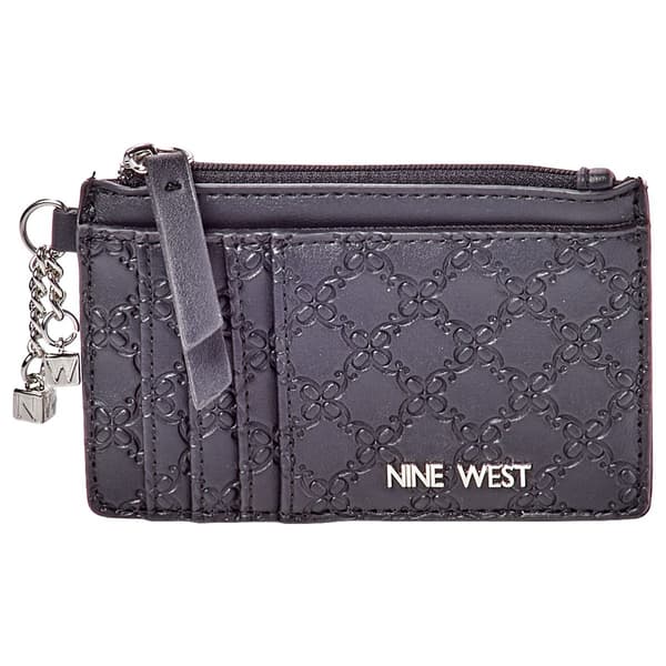 Womens Nine West Ryselle Embossed Card Case