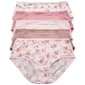 Womens Laura Ashley(R) 5pk. Brief Panties - LS7684-5PKFG - image 1