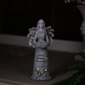 Northlight LED Solar Lighted Bless All Creatures Garden Birdbath - image 4