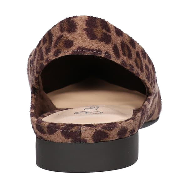 Womens Bella Vita Milla Leopard Slingback Flats