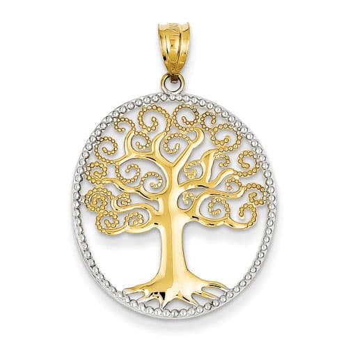 Gold Classics&#40;tm&#41; 14kt. Gold Tree of Life Pendant - image 