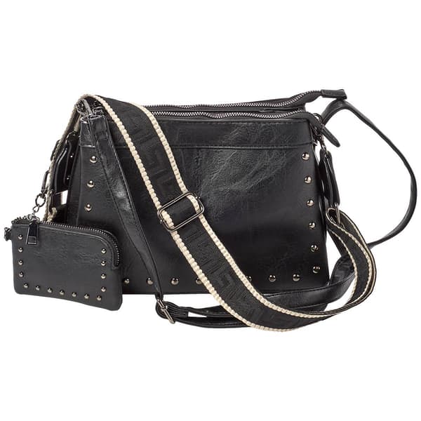 Sam & Hadley Studded Guitar Strap Crossbody