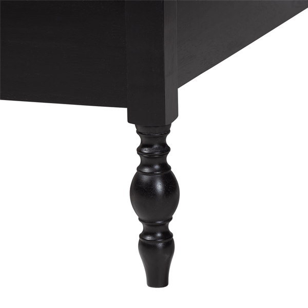 Baxton Studio Callison Spindle Farmhouse Platform Full Bed