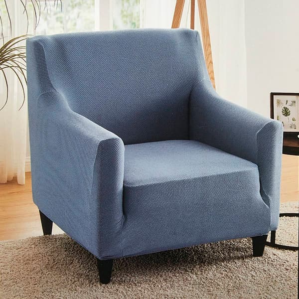 Teflon Embossed Stretch Chair Slipcover