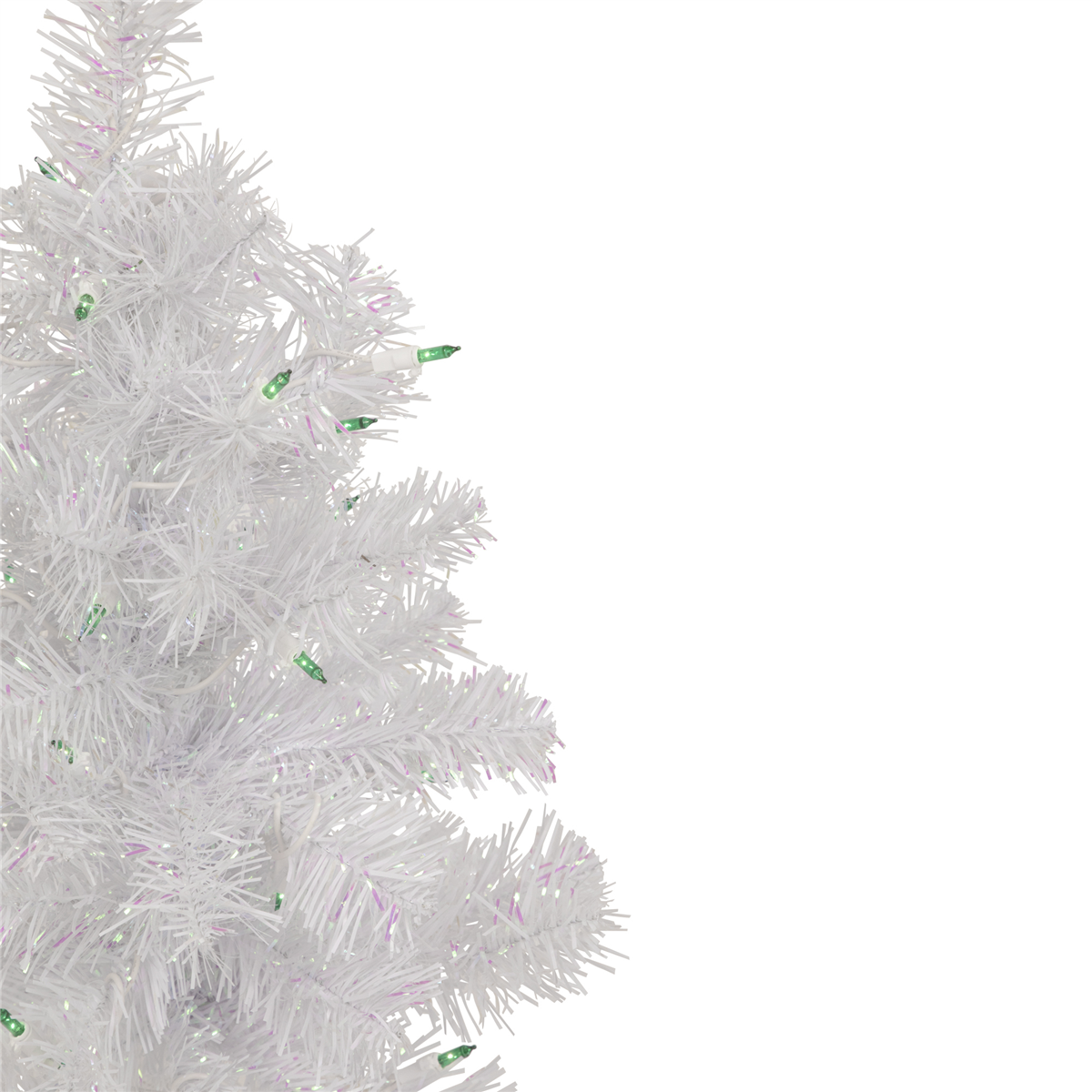 Northlight 2ft. Pre-Lit Medium Rockport White Pine Christmas Tree