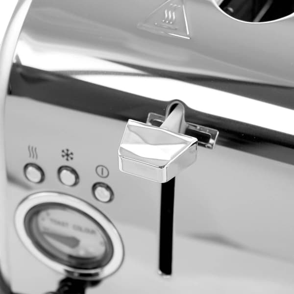 MegaChef Extra Wide Slot Toaster w/ Variable Browning