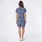 Plus Size Cocomo Dolman Sleeve Split Neck Floral Shift Dress - image 2