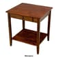 Casual Contemporary Living 2-Tier Acacia Square End Table - image 5