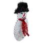 Northlight Seasonal 19in. Tinsel Snowman Christmas Window D&#233;cor - image 4