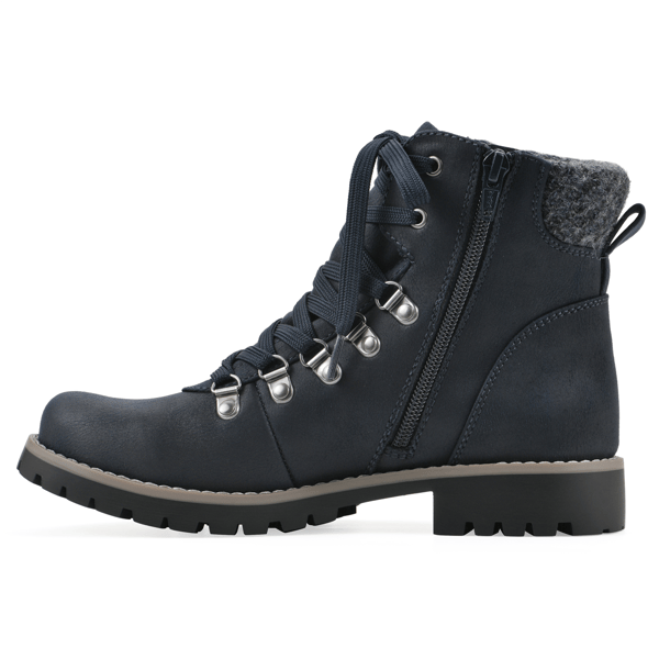 Womens Cliffs by White Mountain Primed Lace-Up Booties