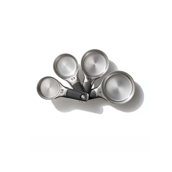 OXO Good Grips&#40;R&#41; 4-piece Stainless Steel Measuring Cups - Magnet - image 