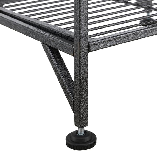 Convenience Concepts Xtra Storage 3-Tier Wide Folding Metal Shelf