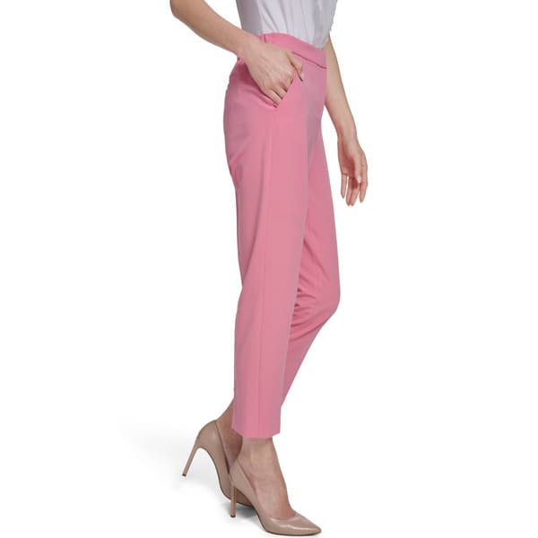 Womens Tommy Hilfiger Sloane Fly Front Solid Dress Pants