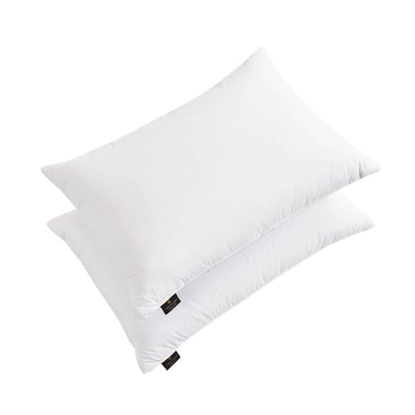 Farm To Home 2pk. Organic Cotton Softy Feather & Down Pillow