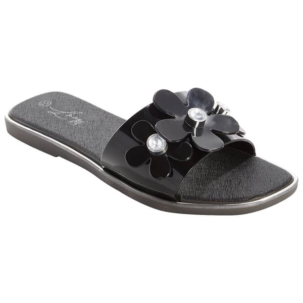 Womens Love 83 Daisy Slide Sandals - image 