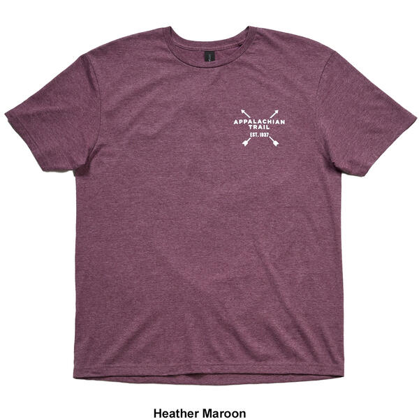 Mens Appalachian Trail Short Sleeve Graphic T-Shirt