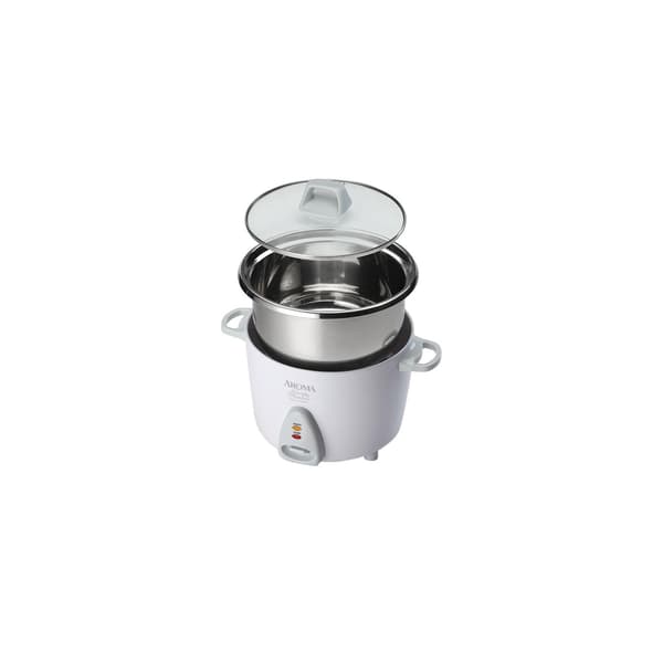 Aroma Simply Stainless 6 Cup Rice Cooker