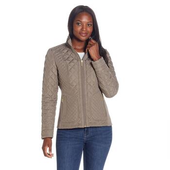 Plus Size Weatherproof® Quilted Jacket w/Side Stretch - Boscov's