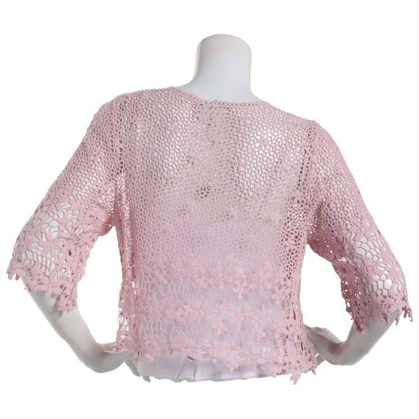 Womens Rabbit Rabbit Rabbit Daisy Lace Shrug