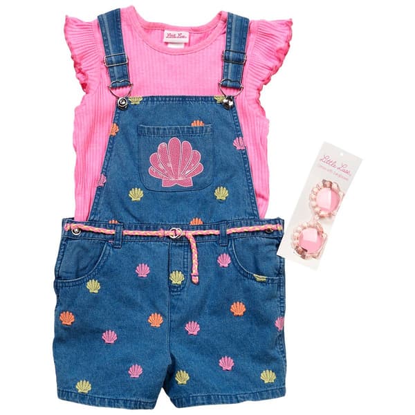 Girls (7-12) Little Lass® Shell Jumper with Sunglasses