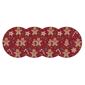 Avanti Holiday Treats Round Placemats - Set of 4 - image 2