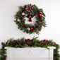 Northlight 30in. Red Bells & Mixed Foliage Christmas Wreath - image 2
