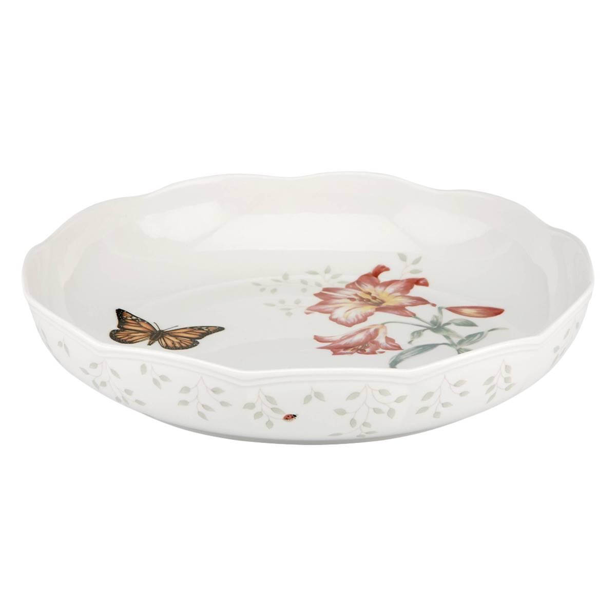 Lenox(R) Butterfly Meadow(tm) Low Serving Bowl