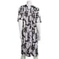 Womens Casual Time Short Sleeve Cherry Blossom Nightshirt - image 3