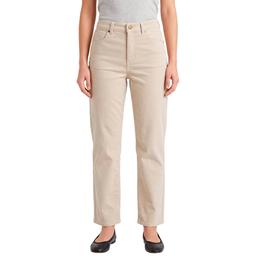Womens d.jeans High Rise Corduroy Straight Ankle Pants