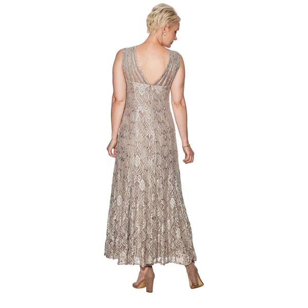 Womens R&M Richards Sleeveless Mermaid Evening Gown
