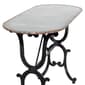 9th & Pike® Black Grey Farmhouse Metal Console Table - image 7