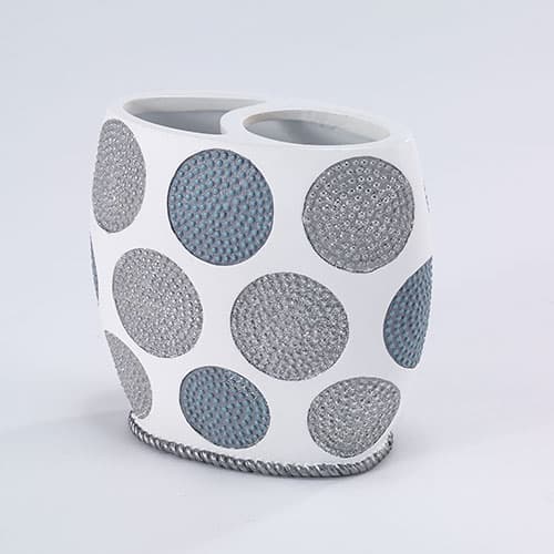 Avanti Dotted Circles Toothbrush Holder - image 