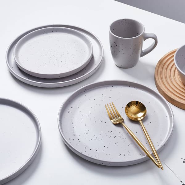 Stone Lain Jade 16pc. Stoneware Dinnerware Set