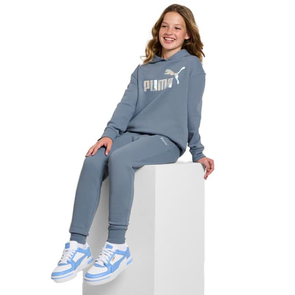 Girls &#40;7-16&#41; Puma&#174; Foil Logo Hoodie & Jogger Set