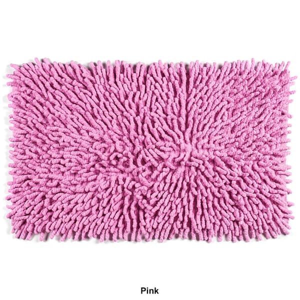 Cassadecor Shag Chenille Cotton Bathrug