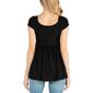 Plus Size 24/7 Comfort Apparel Babydoll Maternity Top - image 3