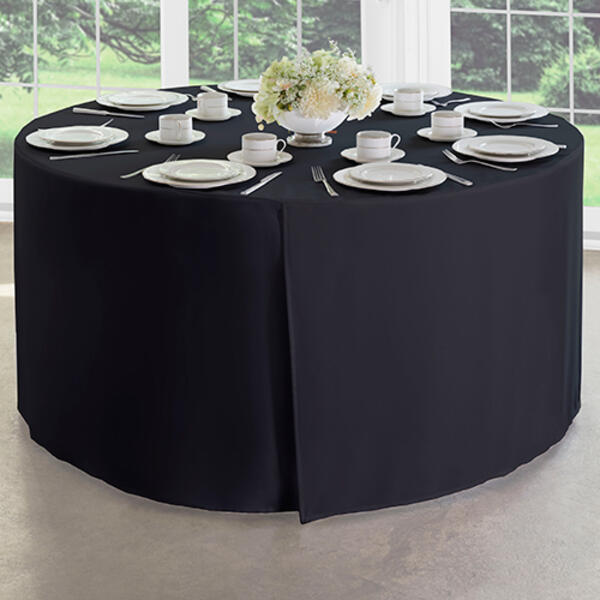 Levinsohn Round Black Table Cover - image 
