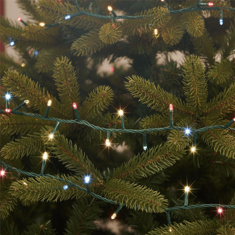 Hofert 19ft. Multicolor LED Cluster Christmas Lights