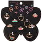 Girls Capelli&#40;R&#41; New York 10pc. Hearts & Smiley Face Neon Ring Set - image 1