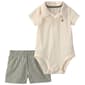 Baby Boy (3-24M) Carter''s(R) Sailboat Polo Bodysuit & Shorts Set - image 1