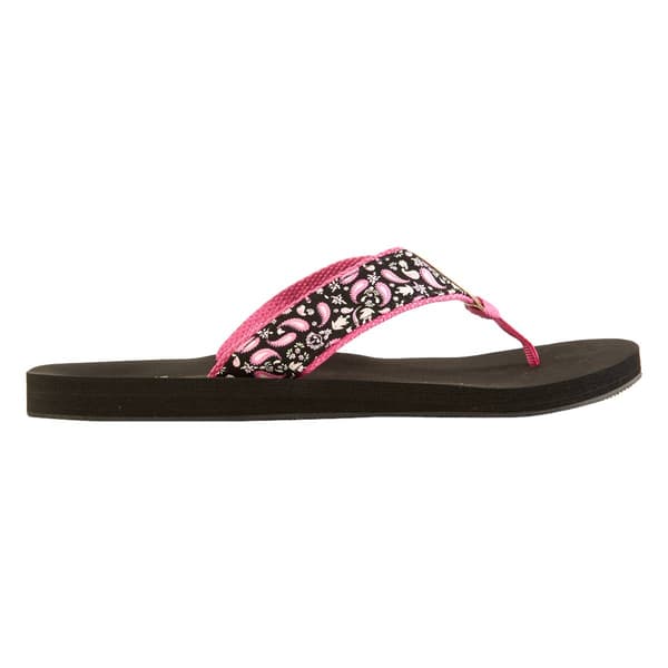 Womens Capelli New York Lamy Paisley Flip Flops