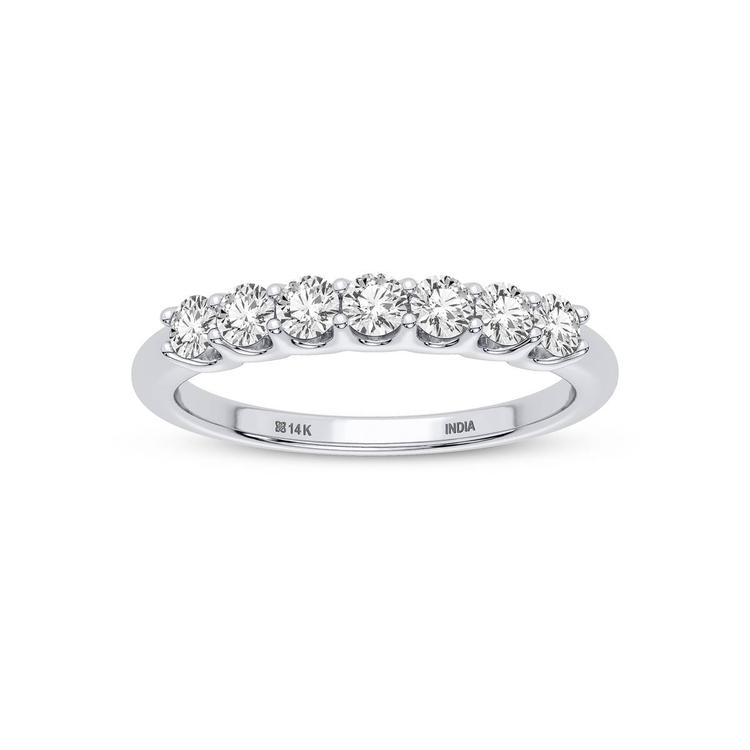 Nova Star(R) 1/2ctw. Lab Grown Diamond 7 Stone Band Ring
