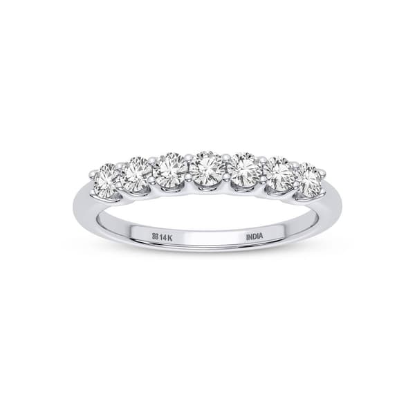 Nova Star(R) 1/2ctw. Lab Grown Diamond 7 Stone Band Ring - image 