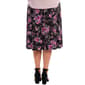 Womens NY Collection Floral Vine Midi Skirt - image 2