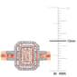 Gemstone Classics™ 10kt. Rose Gold 1/4ctw. Diamond Ring - image 5