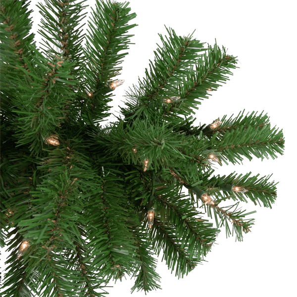 Northlight 28in. Pre-Lit Dorchester Pine Christmas Swag