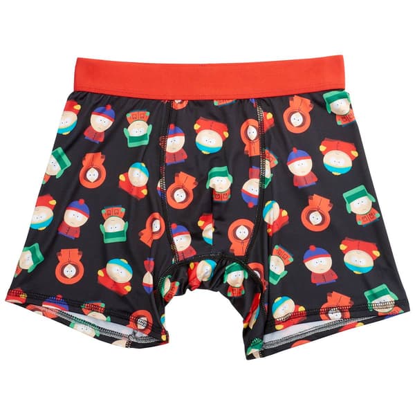 Mens Handcraft South Park Kids Boxer Briefs - Black - image 