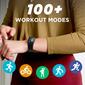 Womens iTouch Active 4 Burgundy Strap Fitness Tracker - TC4S01-G1 - image 5
