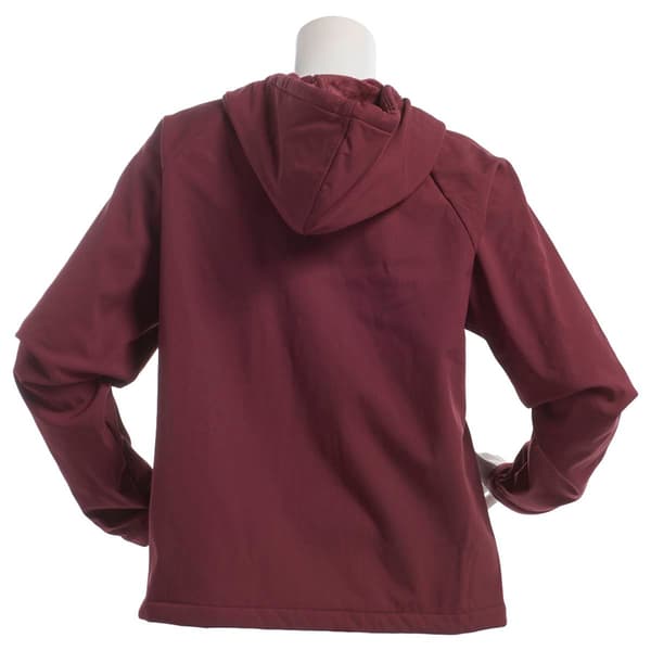 Womens Spyder Outdoor Woven Ribstop Sherpa Fleece Jacket