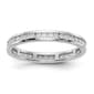 Endless Affection(tm) White Gold Channel Set Band - image 1